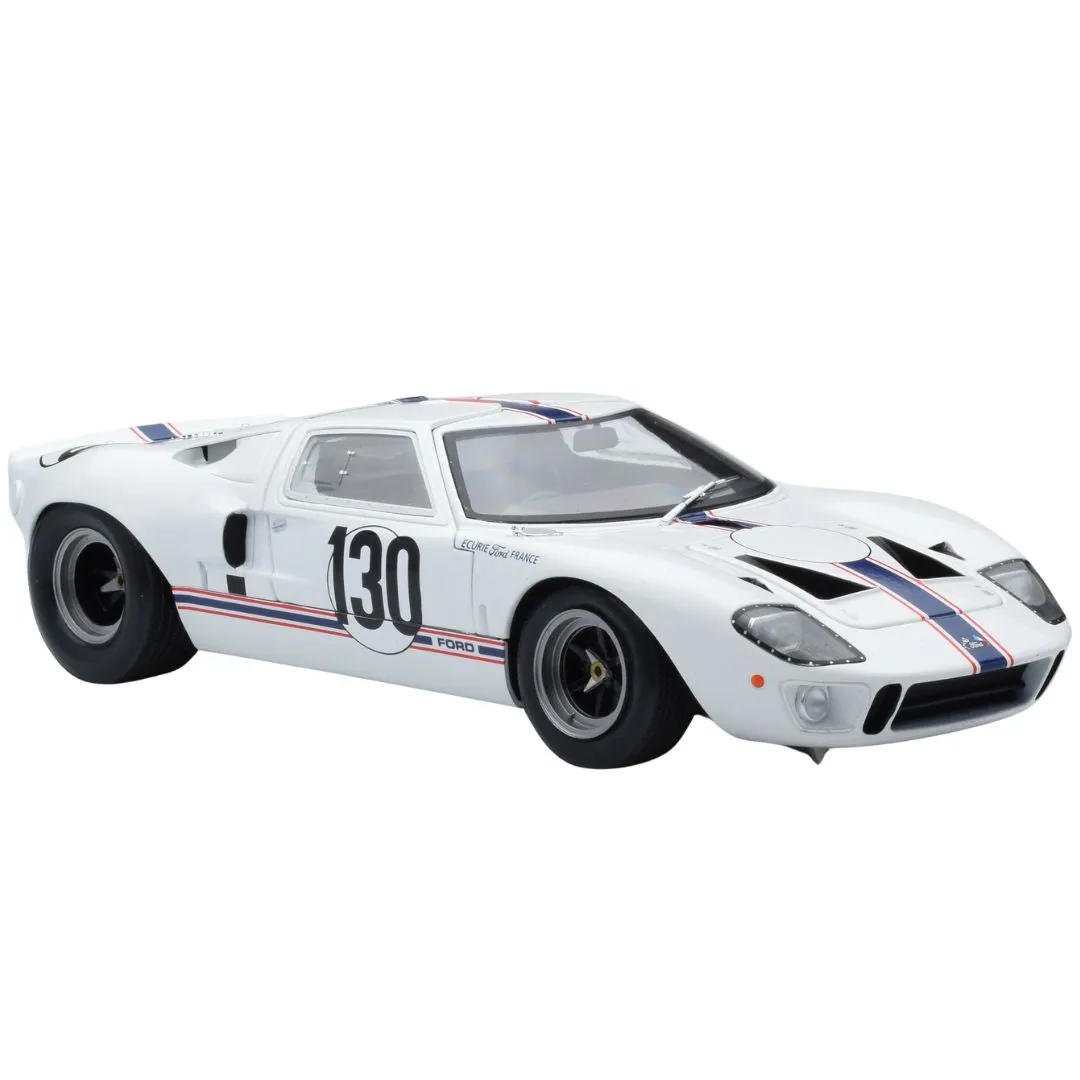 1967 White Ford GT40 Mk1 1:18 Scale Die-Cast Car by Solido