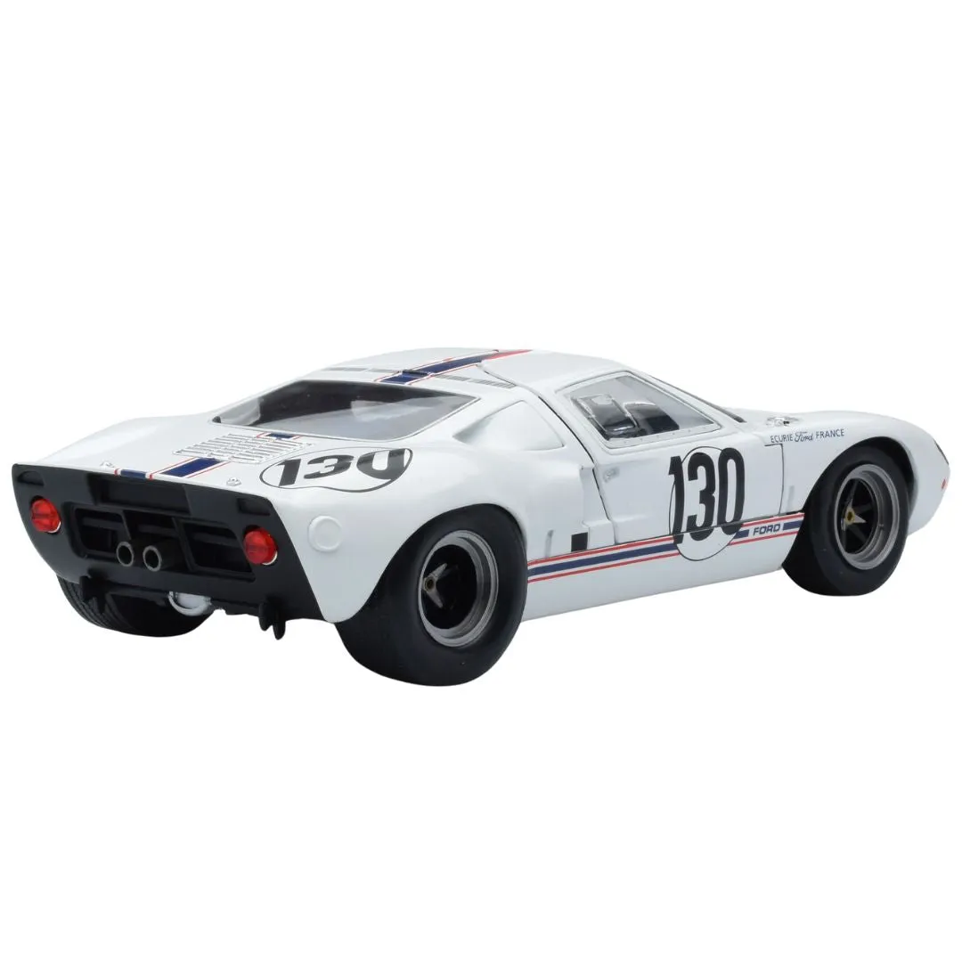 1967 White Ford GT40 Mk1 1:18 Scale Die-Cast Car by Solido