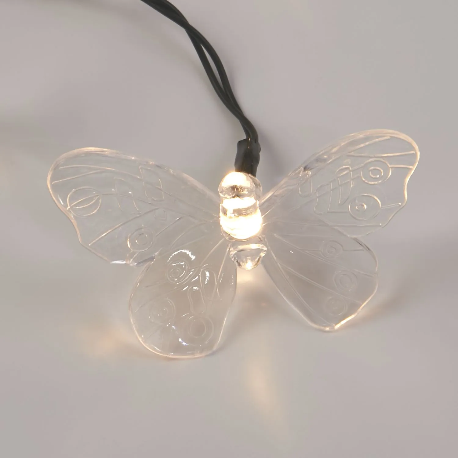 30 Butterfly Battery String Lights