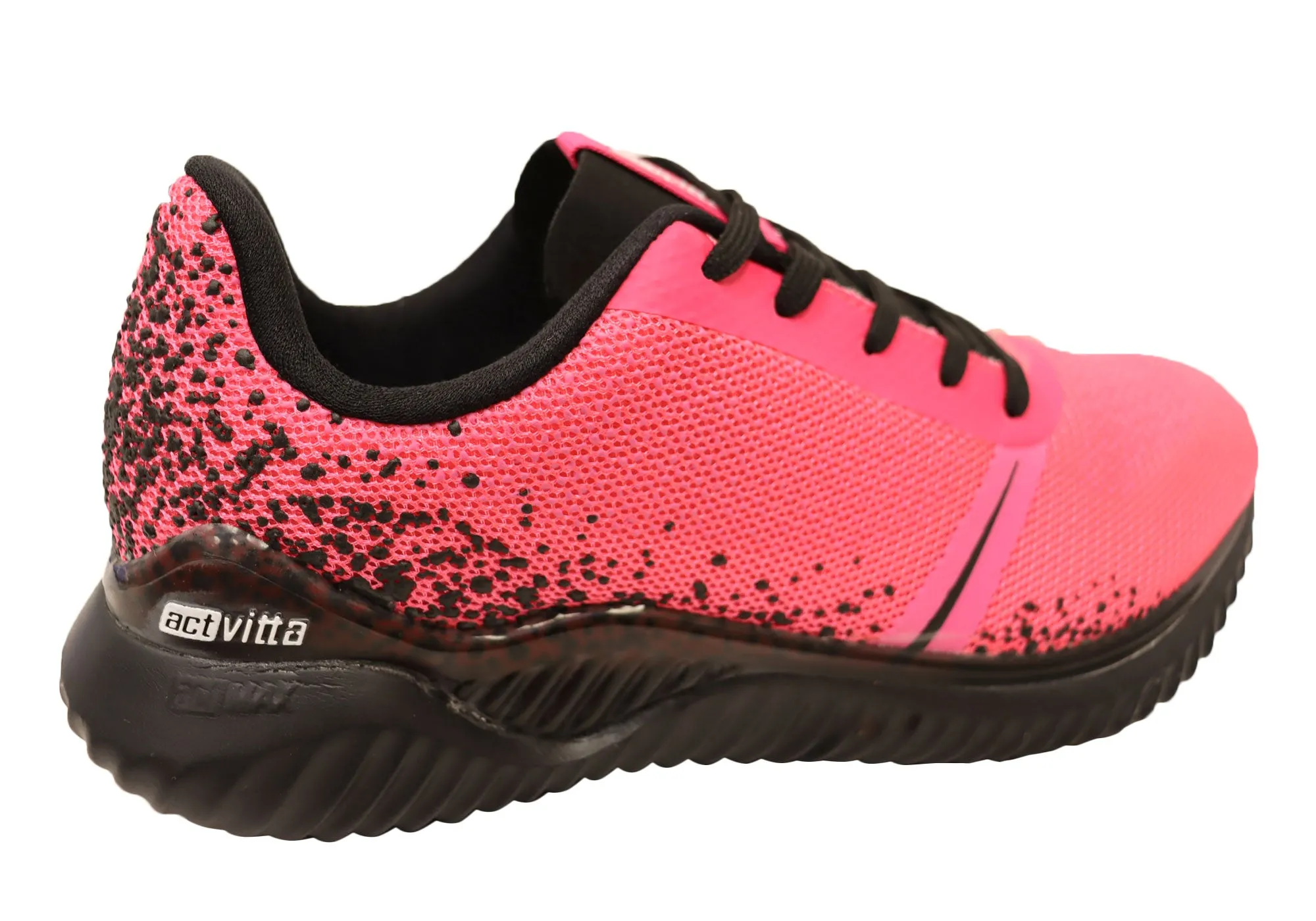 Actvitta Albia Womens Comfortable Cushioned Lace Up Active Shoes