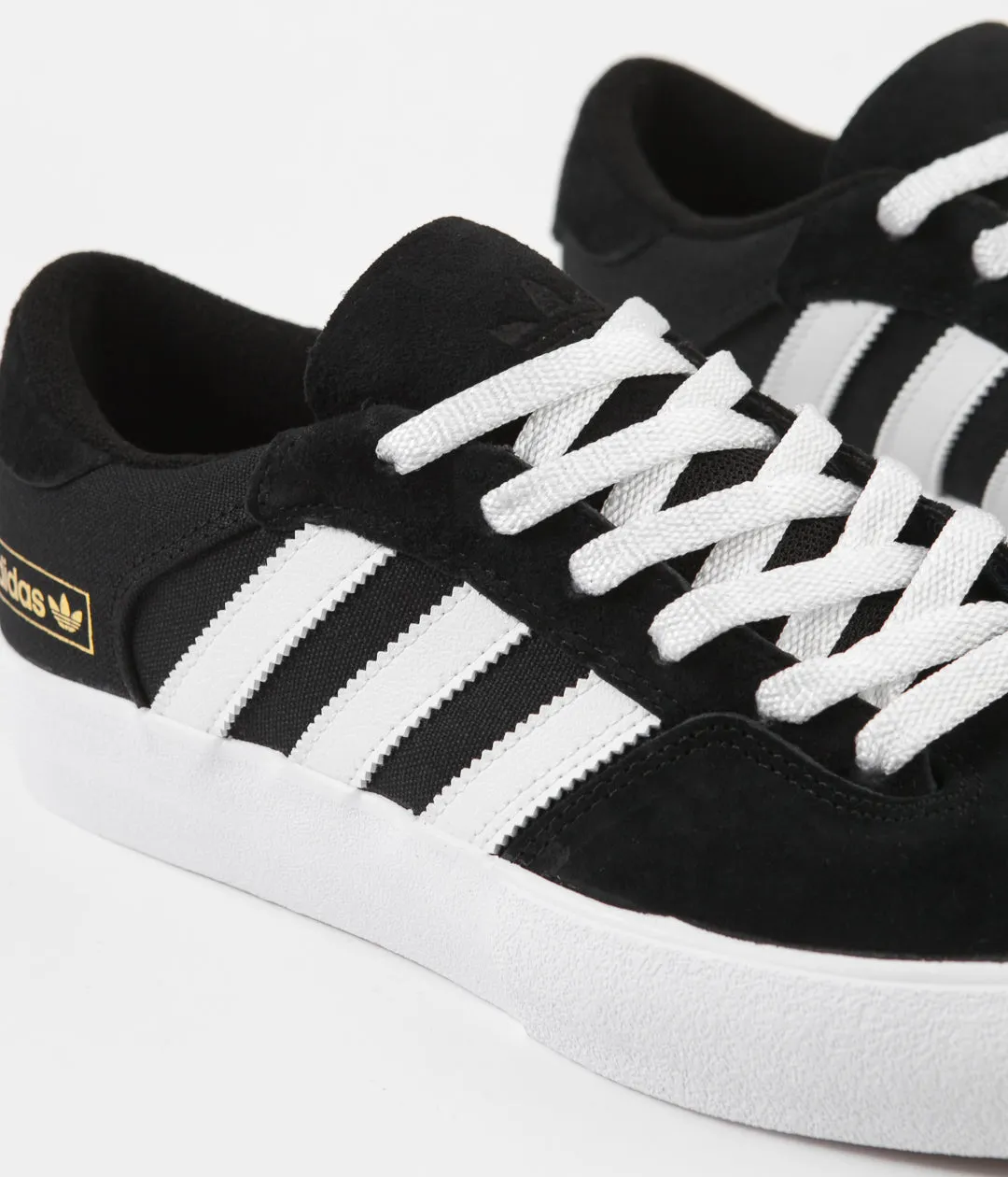 Adidas Matchbreak Super Shoes - Core Black / White / Gold Metallic