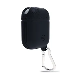 AirPods Black Silicone Protective Case Cover (Dotted)