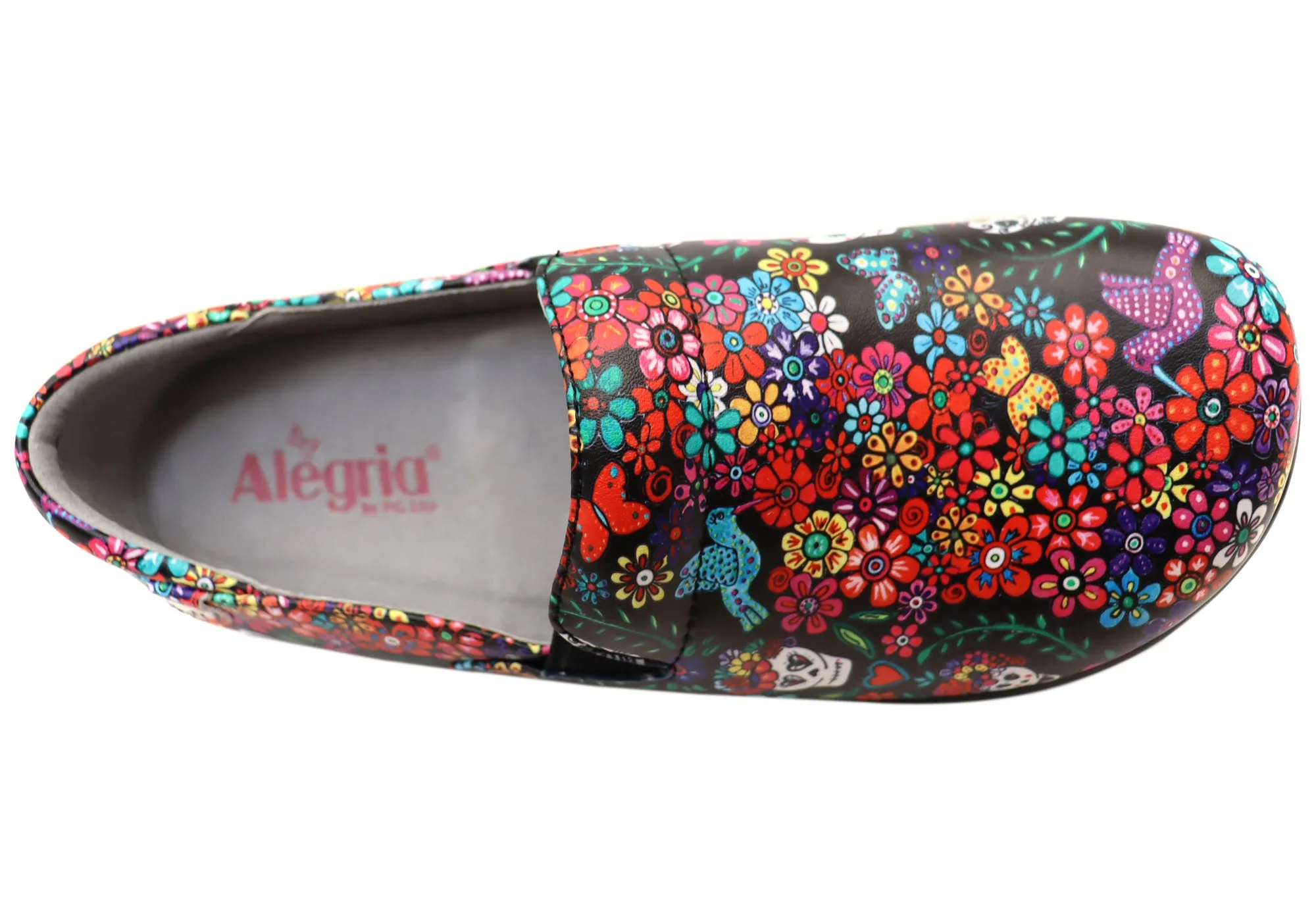 Alegria Keli Womens Comfortable Leather Slip On Shoes