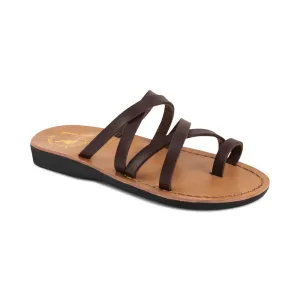 Ariel Vegan - Leather Alternative Sandal | Brown