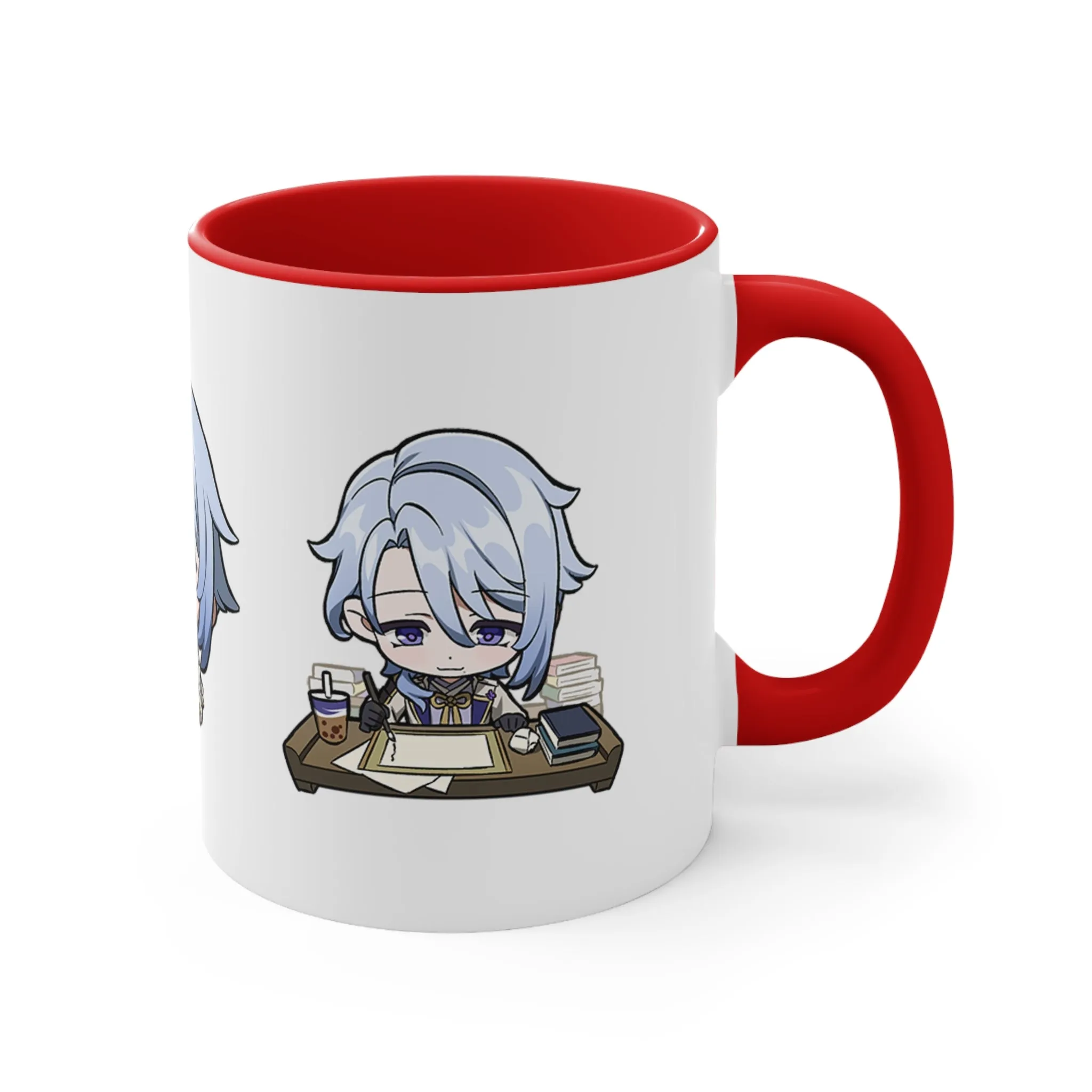 Ayato Genshin Impact Accent Coffee Mug, 11oz Cups Mugs Cup Gift For Gamer Gifts Game Anime Fanart Fan Birthday Valentine's Christmas