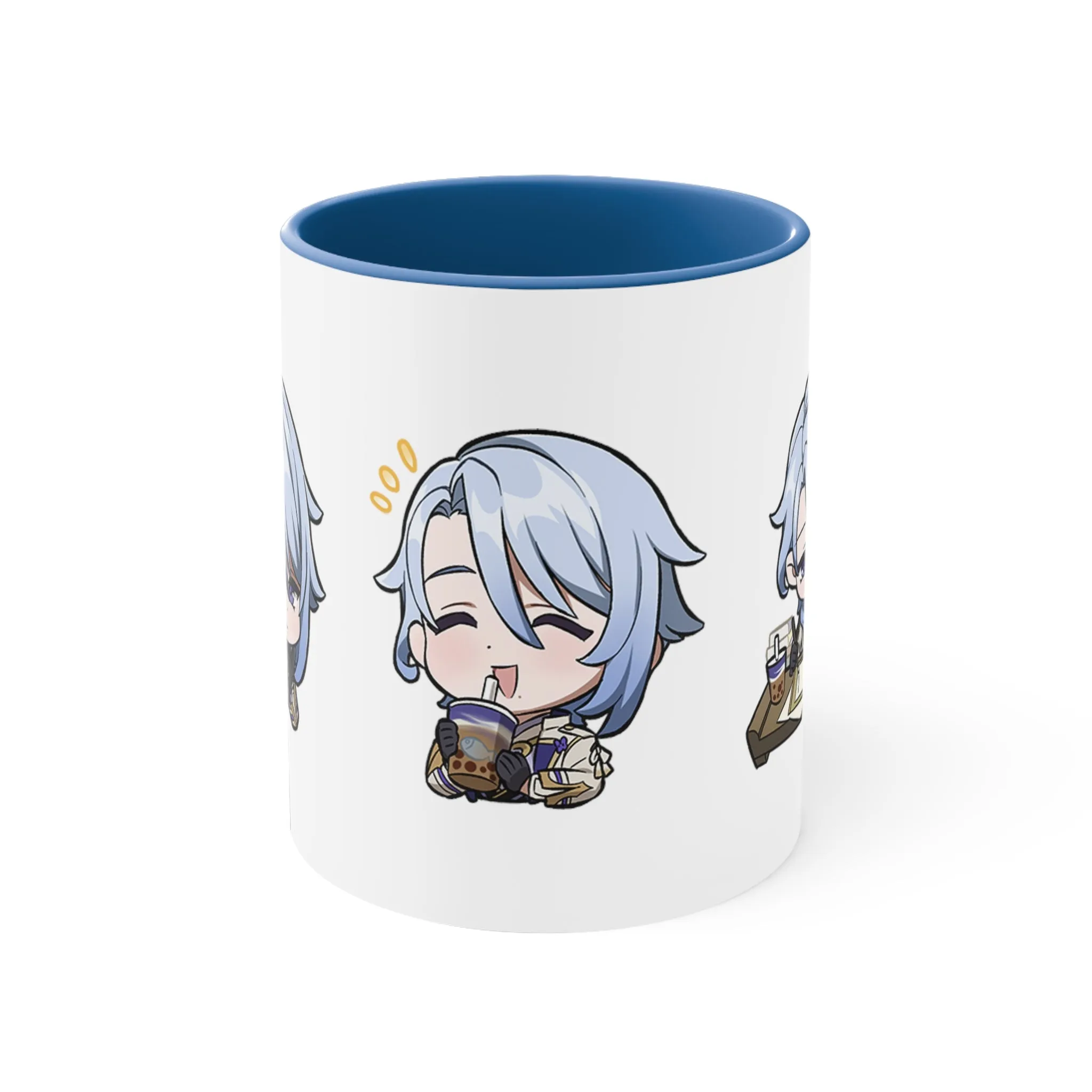 Ayato Genshin Impact Accent Coffee Mug, 11oz Cups Mugs Cup Gift For Gamer Gifts Game Anime Fanart Fan Birthday Valentine's Christmas