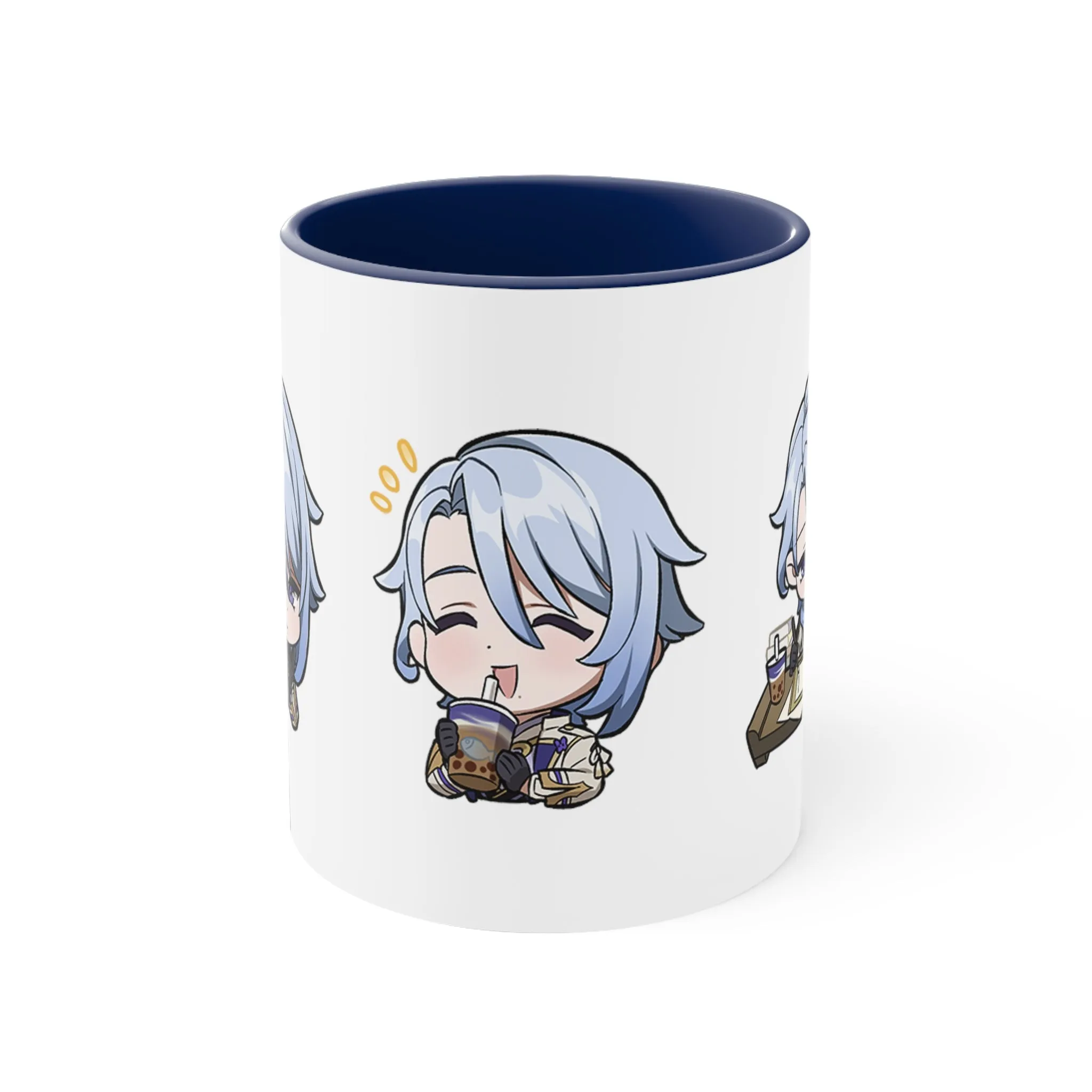 Ayato Genshin Impact Accent Coffee Mug, 11oz Cups Mugs Cup Gift For Gamer Gifts Game Anime Fanart Fan Birthday Valentine's Christmas