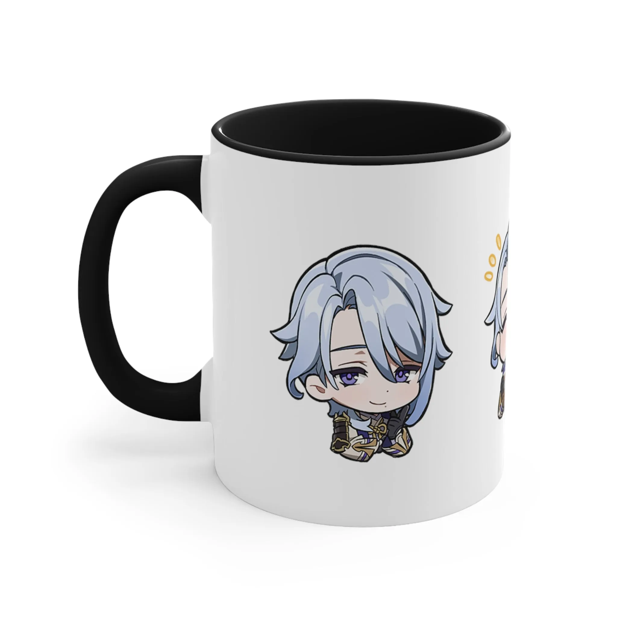 Ayato Genshin Impact Accent Coffee Mug, 11oz Cups Mugs Cup Gift For Gamer Gifts Game Anime Fanart Fan Birthday Valentine's Christmas