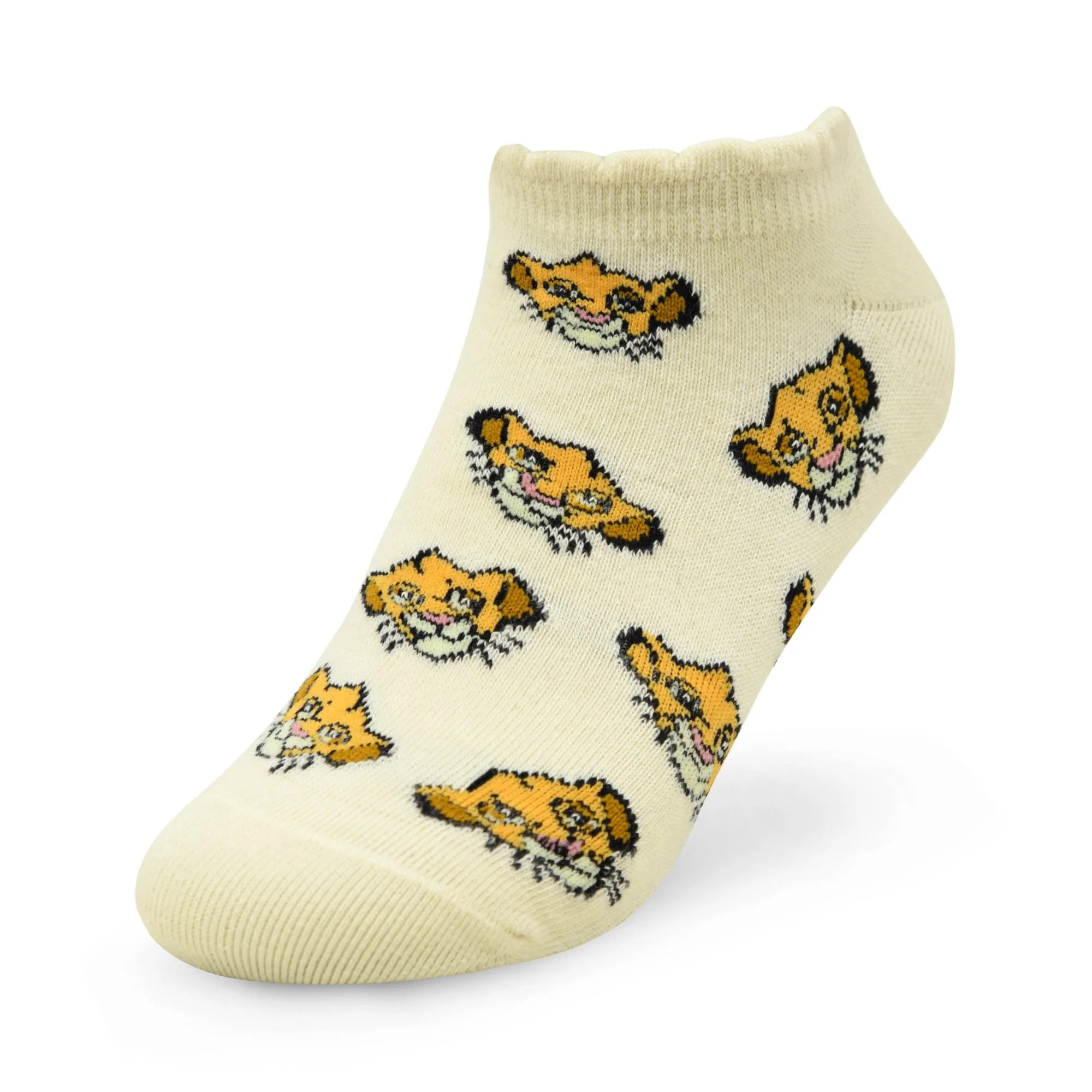 Balenzia X Disney Animals Printed Ankle Socks for Women | Pack of 3