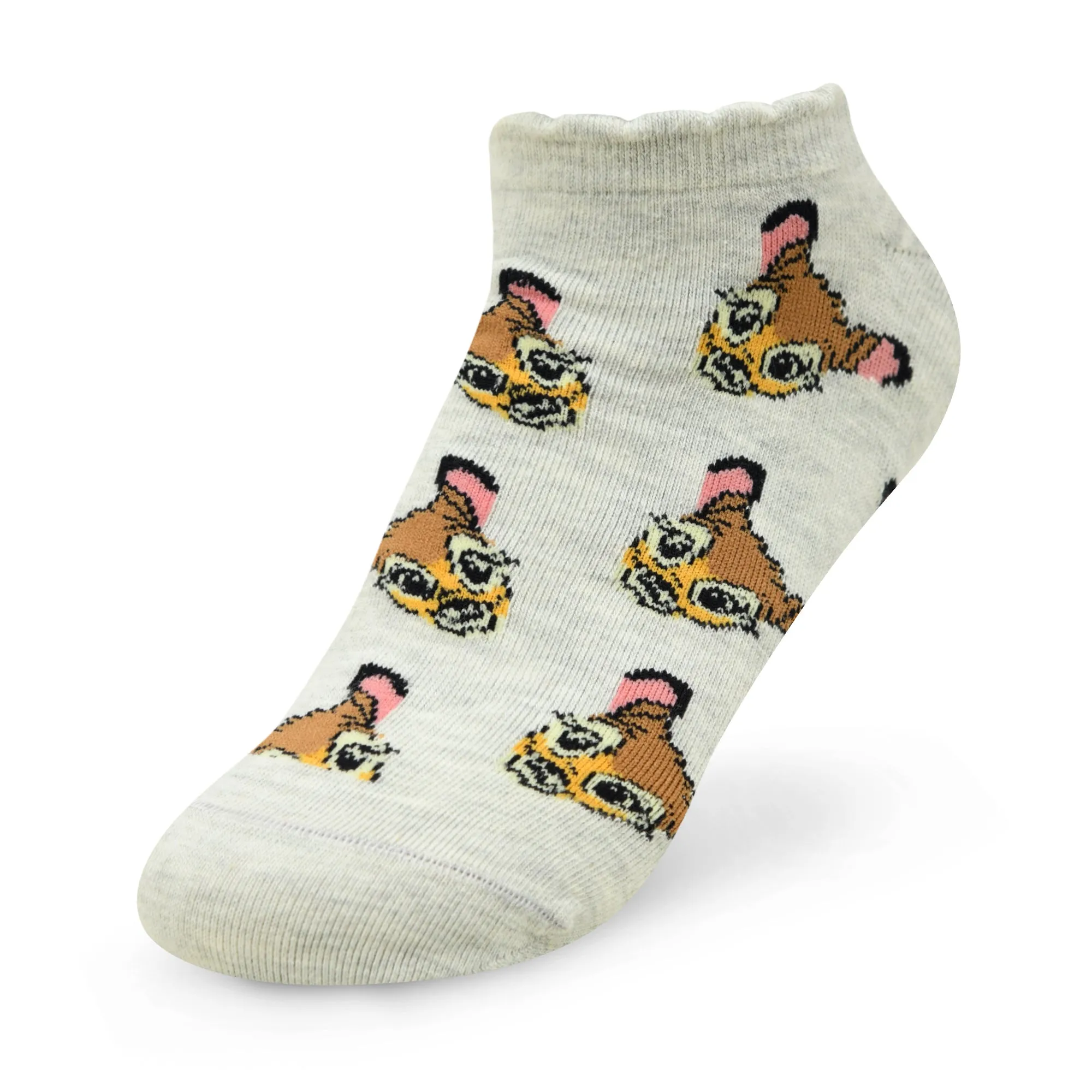 Balenzia X Disney Animals Printed Ankle Socks for Women | Pack of 3