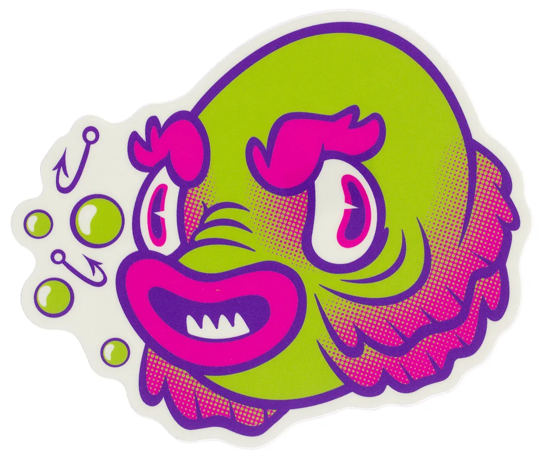 BEASTWRECK GULPING GILLMAN STICKER