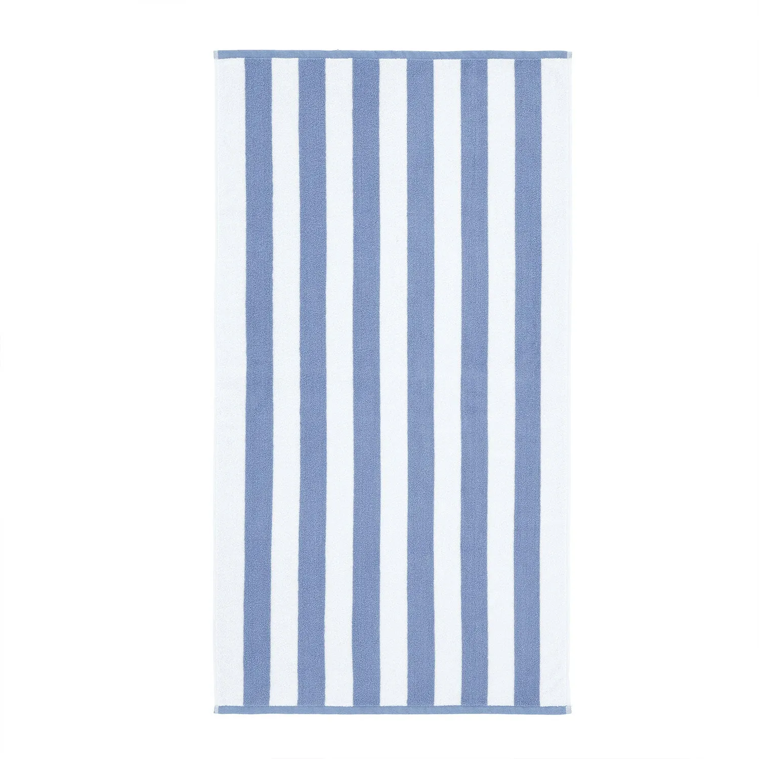 Bianca Reversible Stripe Blue Jacquard Towels