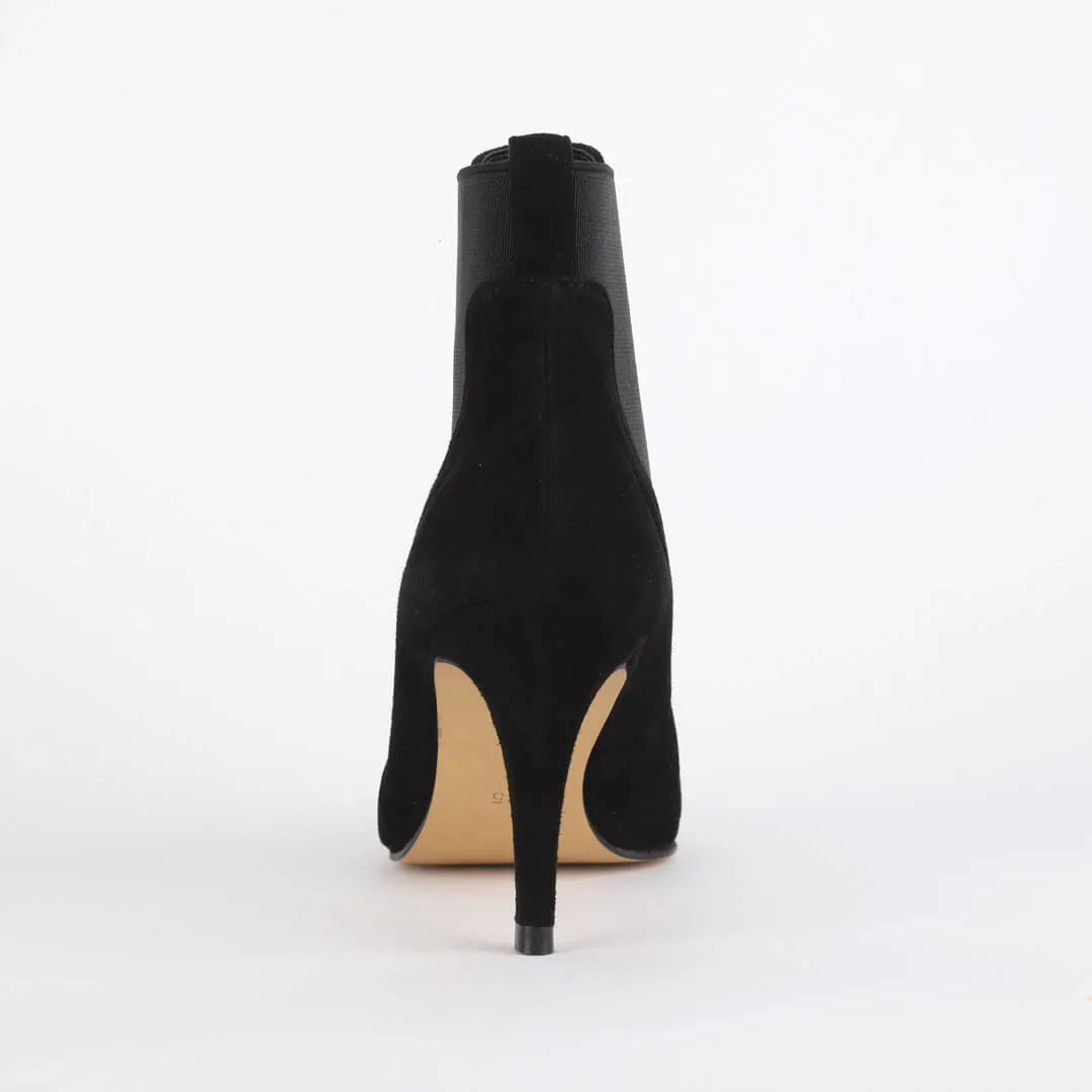 BISOUS - black suede