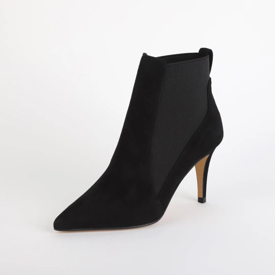 BISOUS - black suede