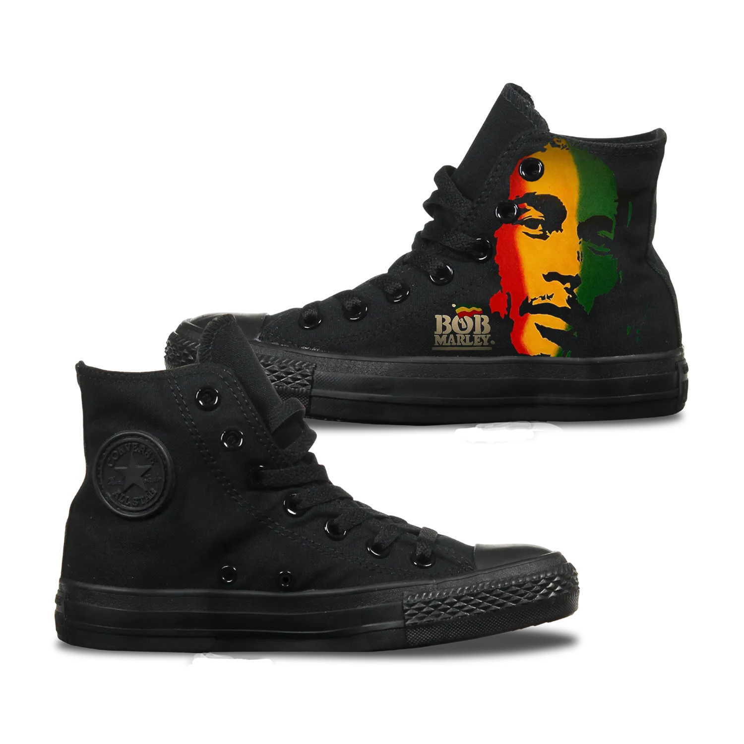 Bob Marley Custom Converse