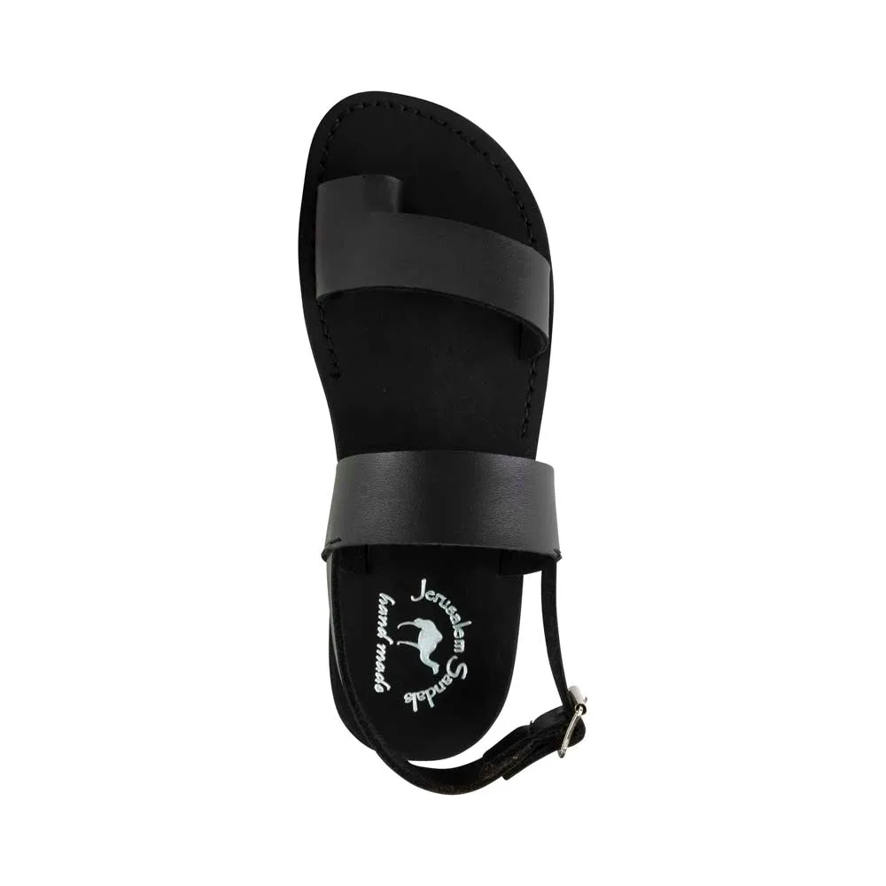 Carmel Vegan - Leather Alternative Sandal | Black