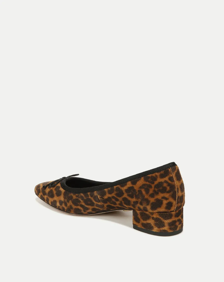 Cecile Leopard Ballet Pump