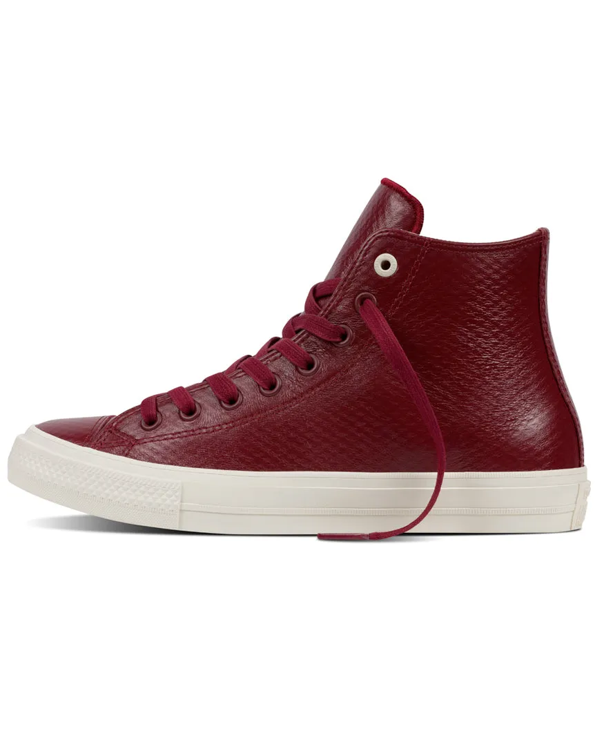 Chuck II Mesh Back Leather Red Block