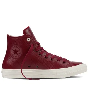 Chuck II Mesh Back Leather Red Block