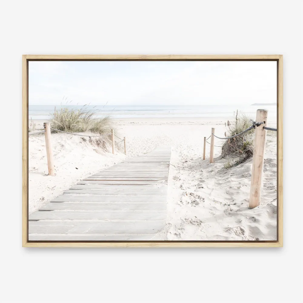 Coastal Walk Photo Canvas Print