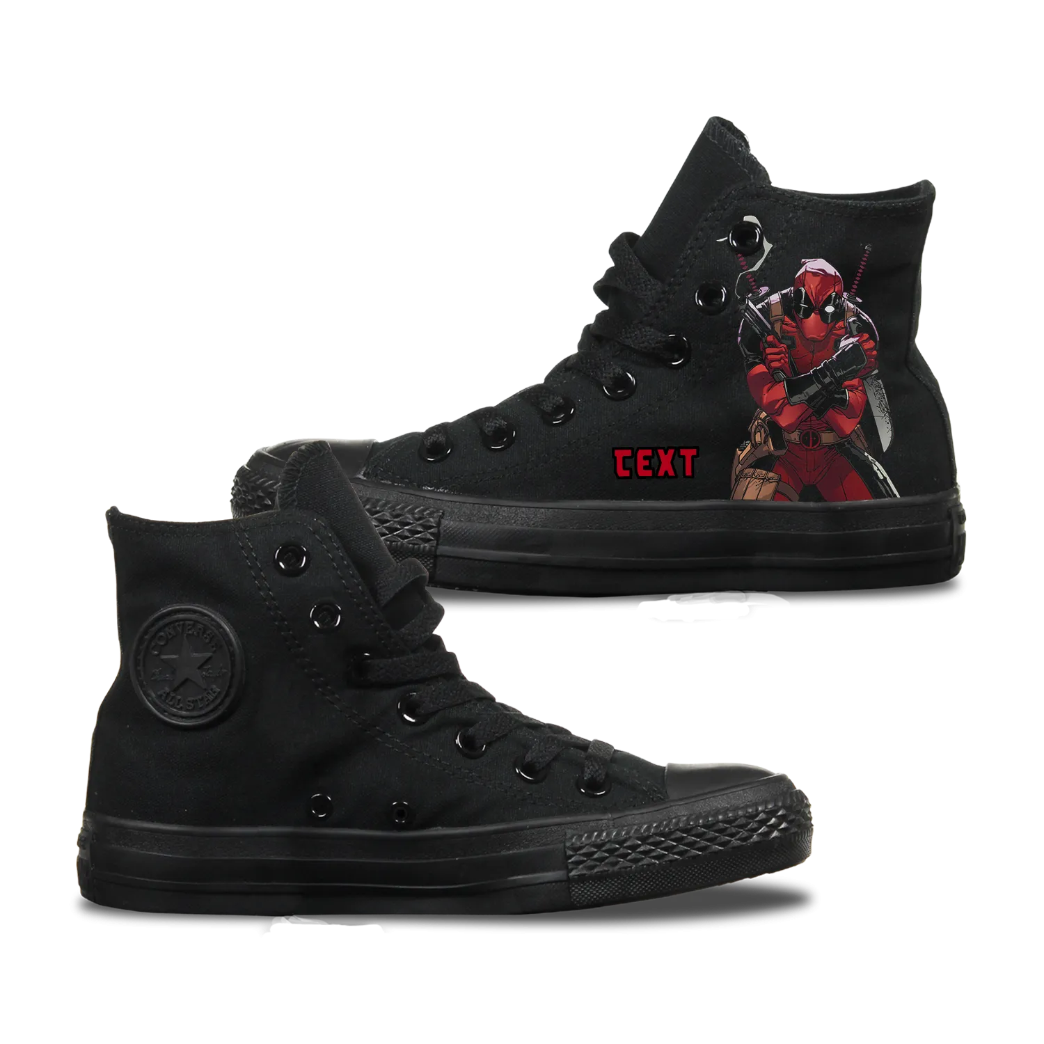 Deadpool Custom Converse