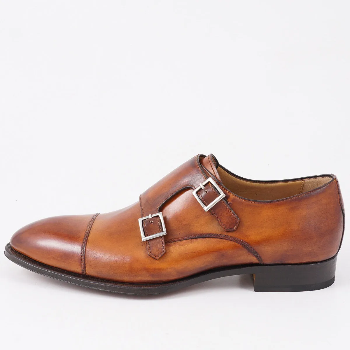 di Bianco 'Palermo' Leather Monk Strap