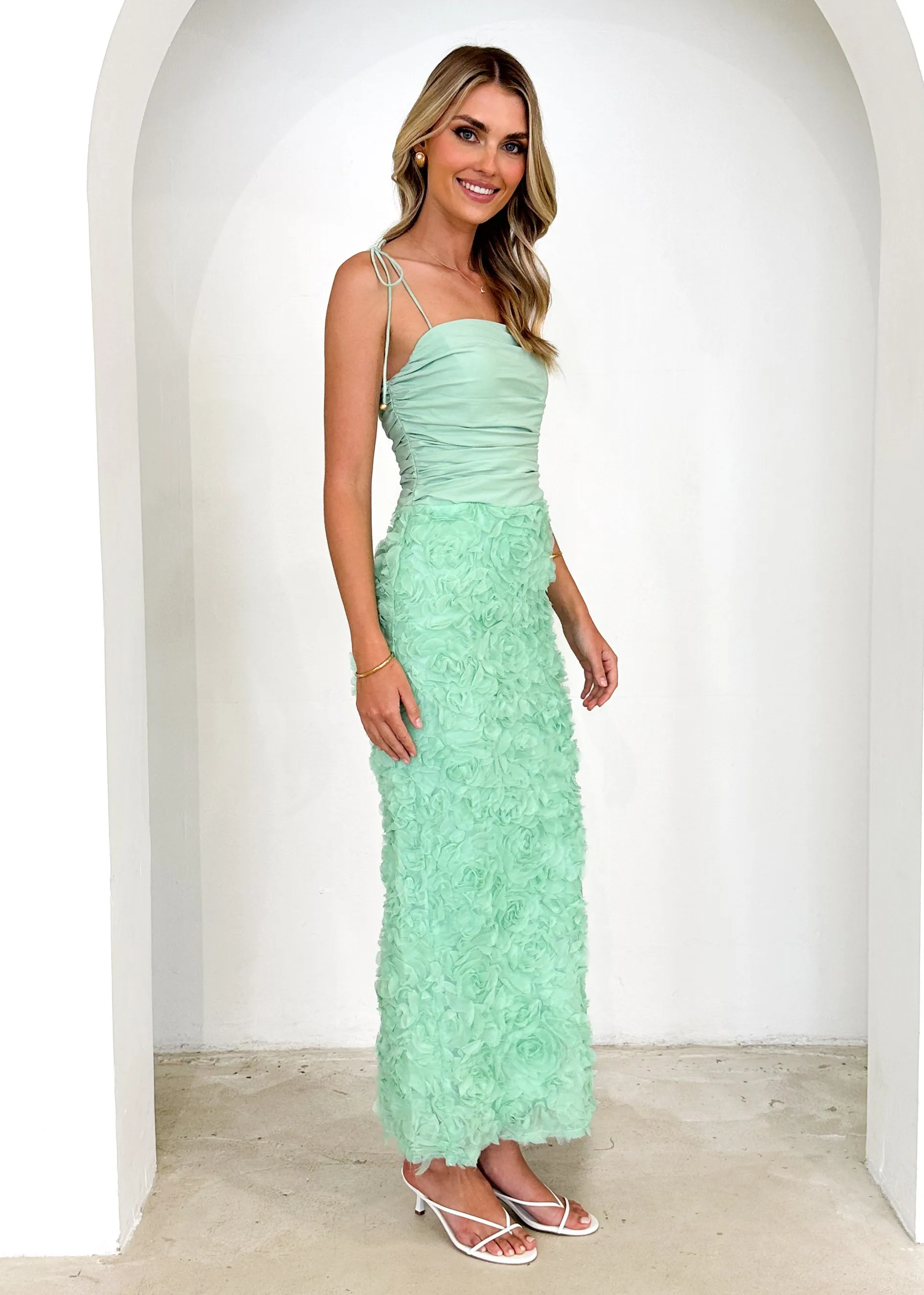 Divine Maxi Dress - Mint