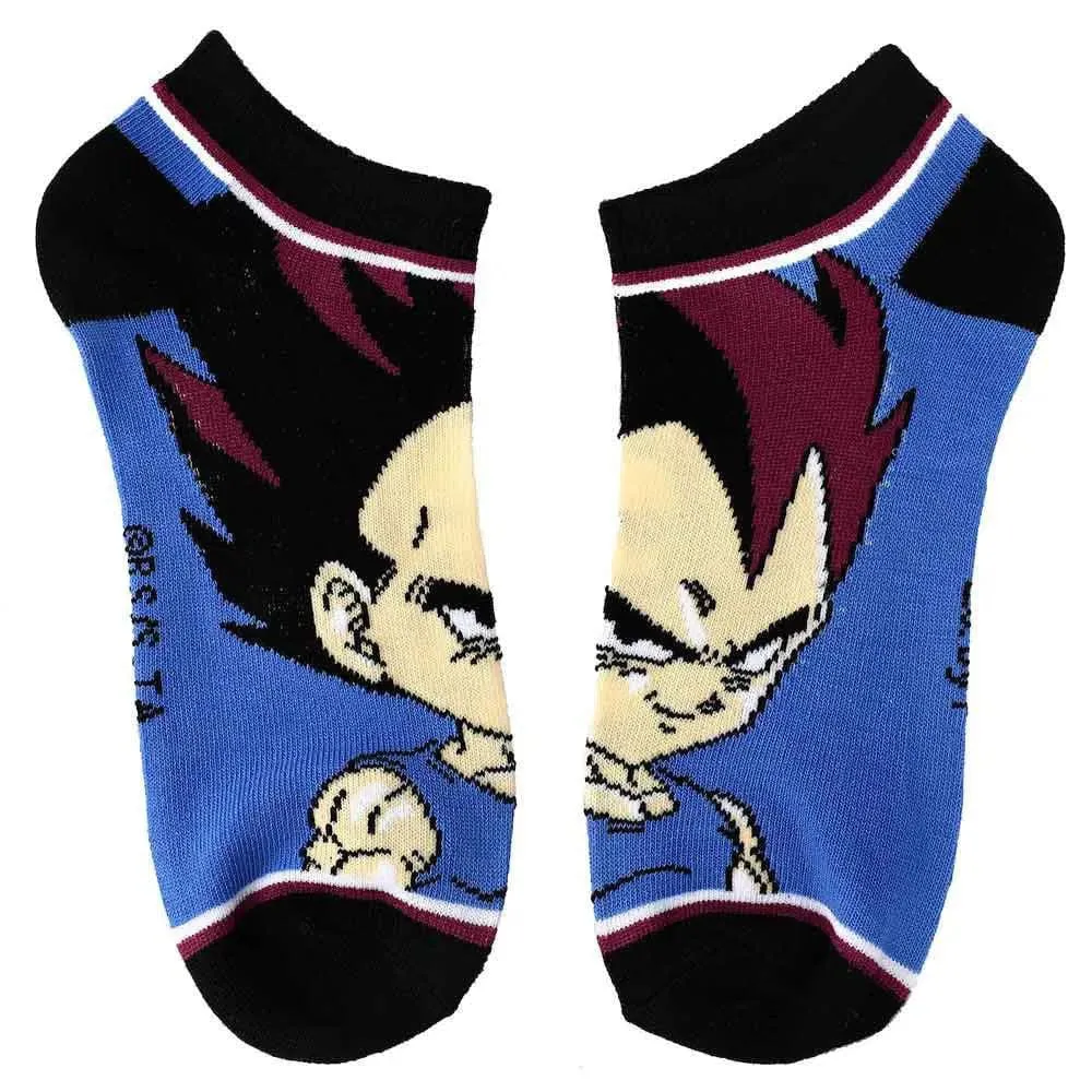 Dragon Ball Z - Chibi Characters Ankle Socks (5 Pairs) - Bioworld