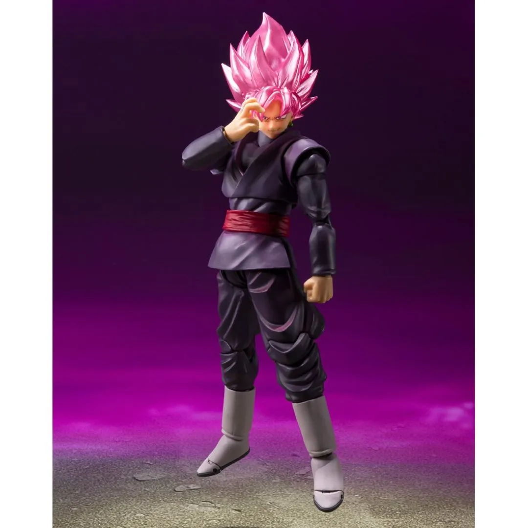 Dragon Ball Z Goku Black－Super Saiyan Rose-  S.H.Figuarts Action Figure  Reissue By Tamashii Nations