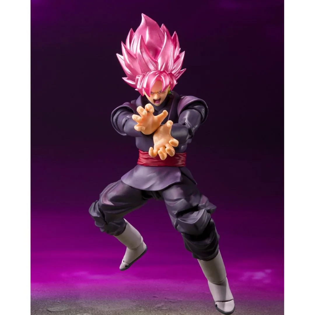 Dragon Ball Z Goku Black－Super Saiyan Rose-  S.H.Figuarts Action Figure  Reissue By Tamashii Nations