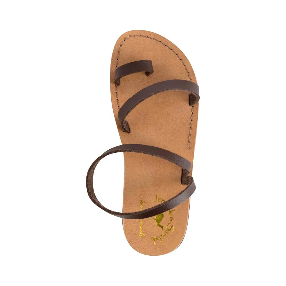 Ella Vegan - Leather Alternative Sandal | Brown