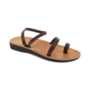 Ella Vegan - Leather Alternative Sandal | Brown