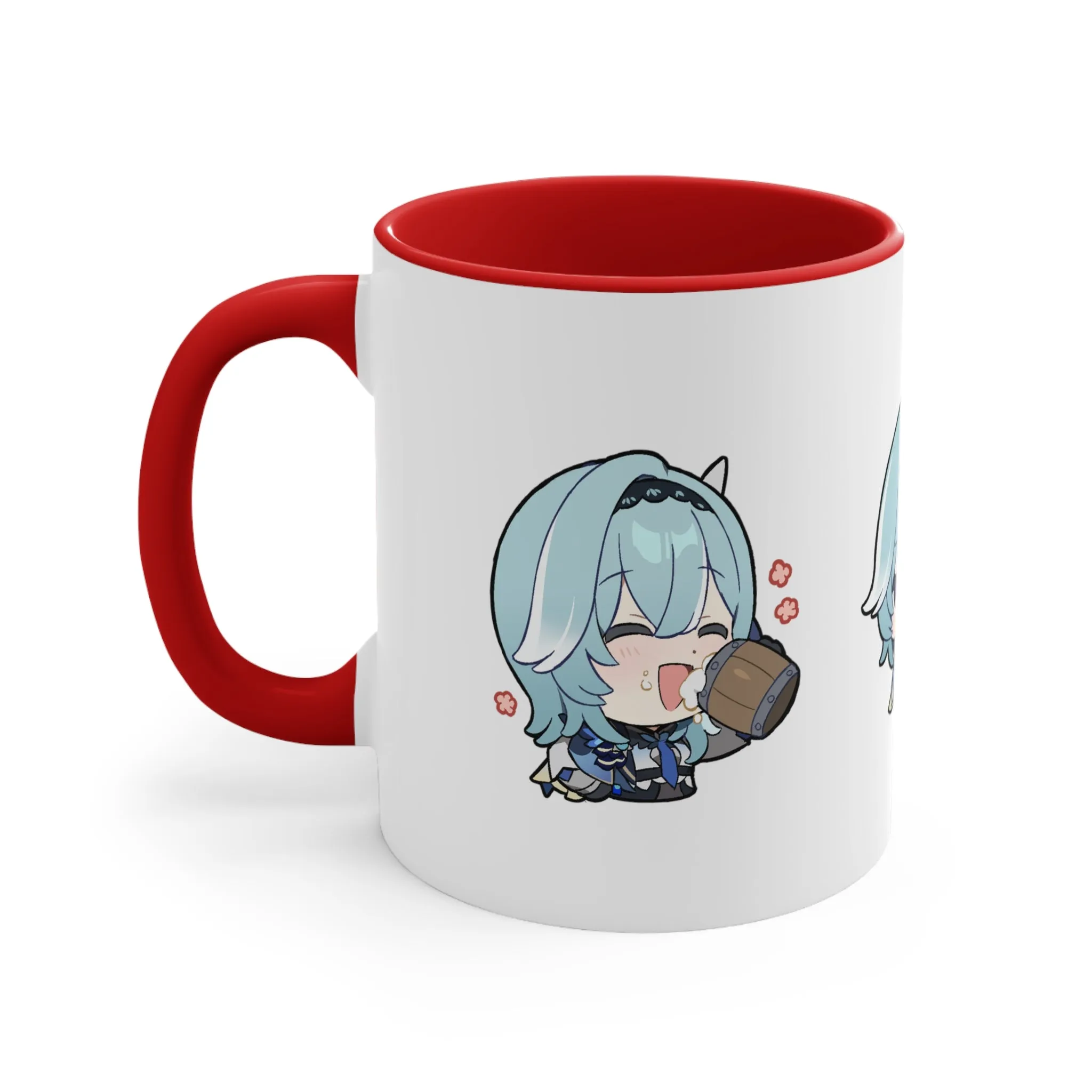 Eula Genshin Impact Accent Coffee Mug, 11oz Cups Mugs Cup Gift For Gamer Gifts Game Anime Fanart Fan Birthday Valentine's Christmas