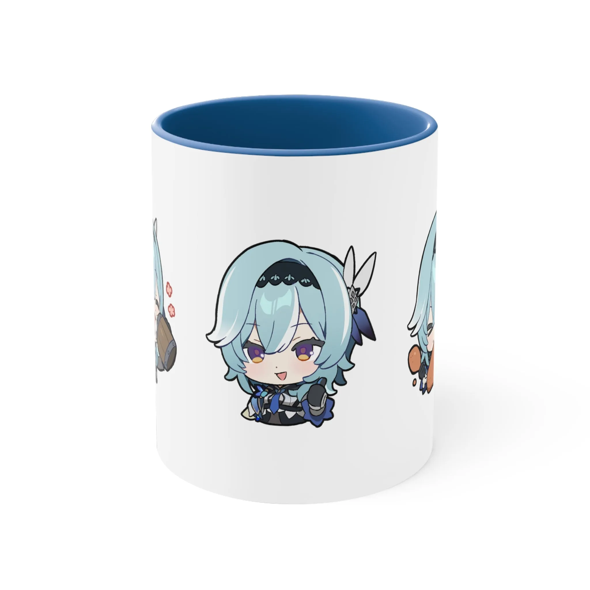 Eula Genshin Impact Accent Coffee Mug, 11oz Cups Mugs Cup Gift For Gamer Gifts Game Anime Fanart Fan Birthday Valentine's Christmas