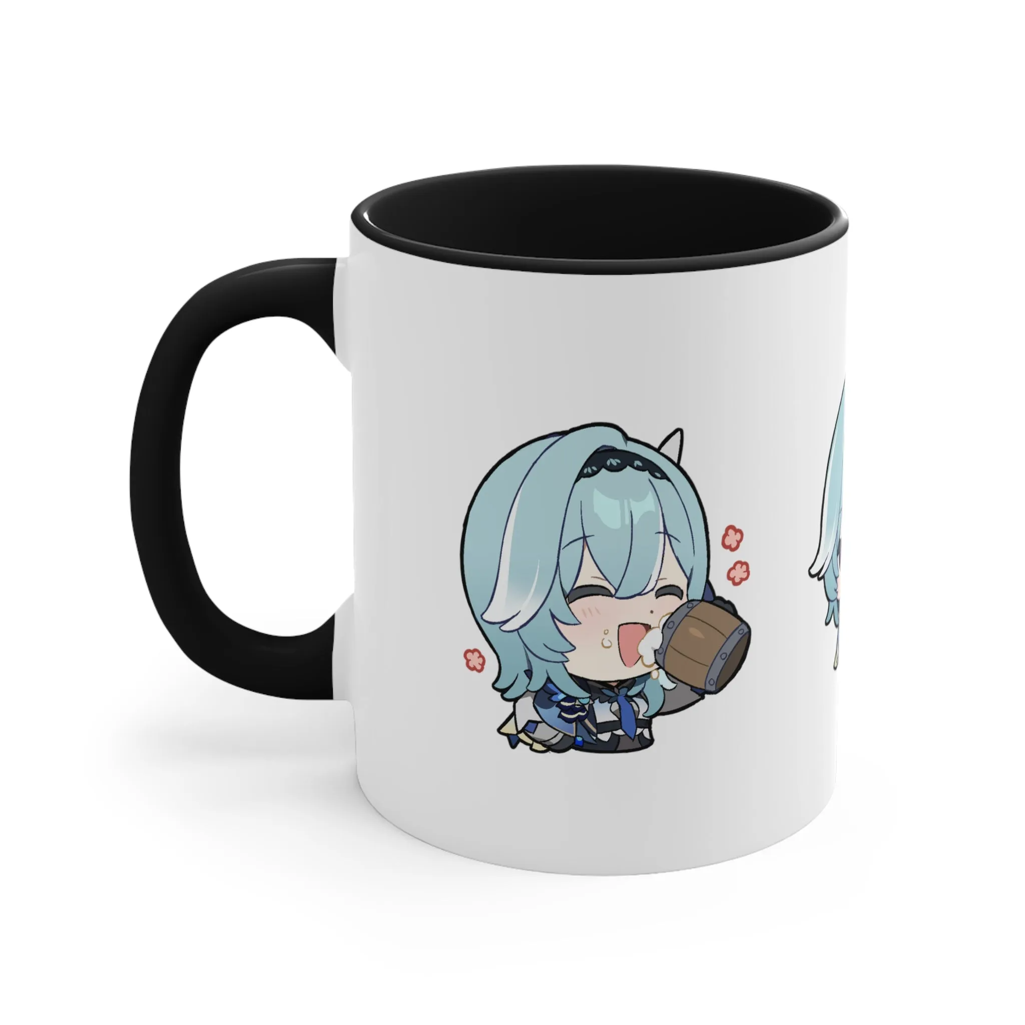 Eula Genshin Impact Accent Coffee Mug, 11oz Cups Mugs Cup Gift For Gamer Gifts Game Anime Fanart Fan Birthday Valentine's Christmas