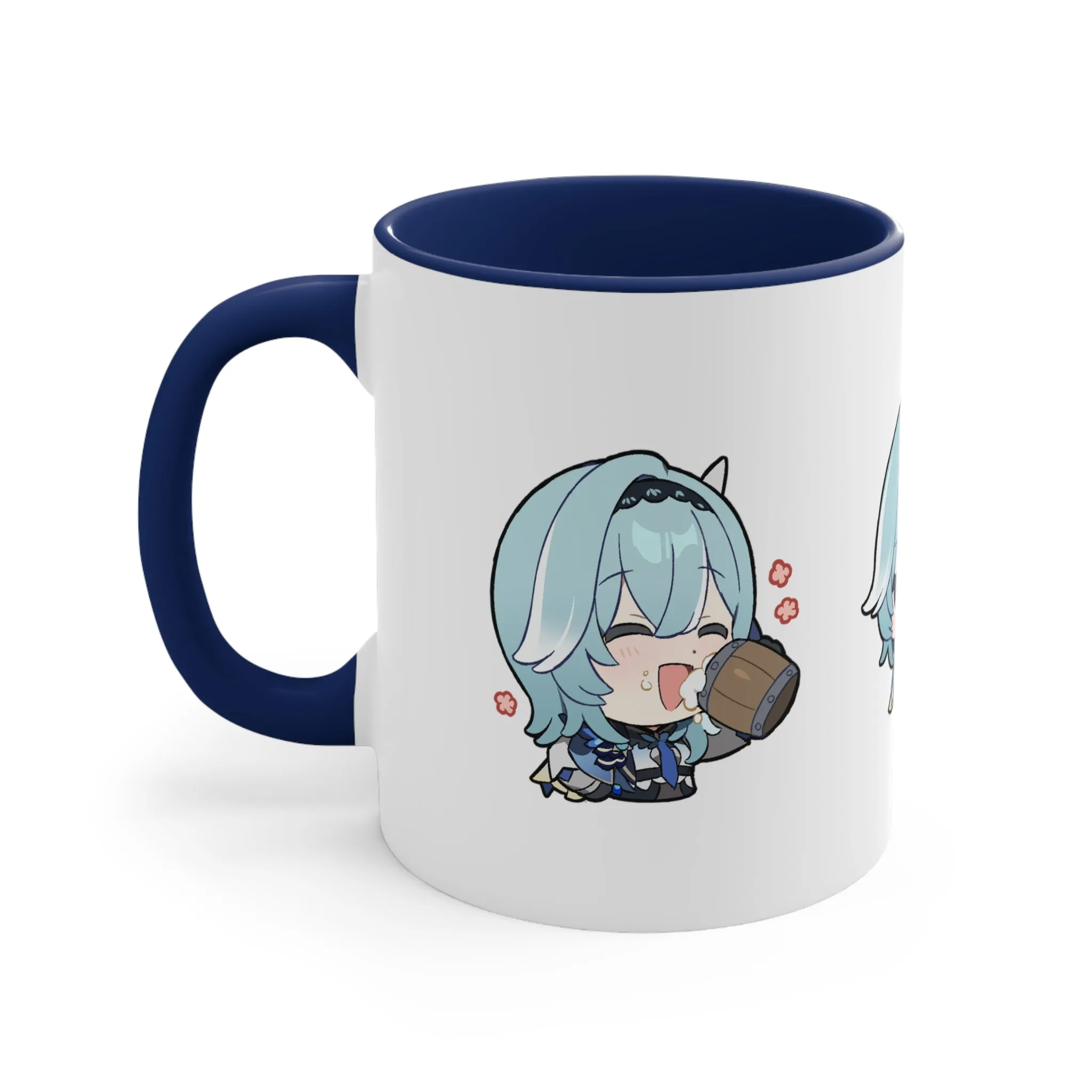 Eula Genshin Impact Accent Coffee Mug, 11oz Cups Mugs Cup Gift For Gamer Gifts Game Anime Fanart Fan Birthday Valentine's Christmas