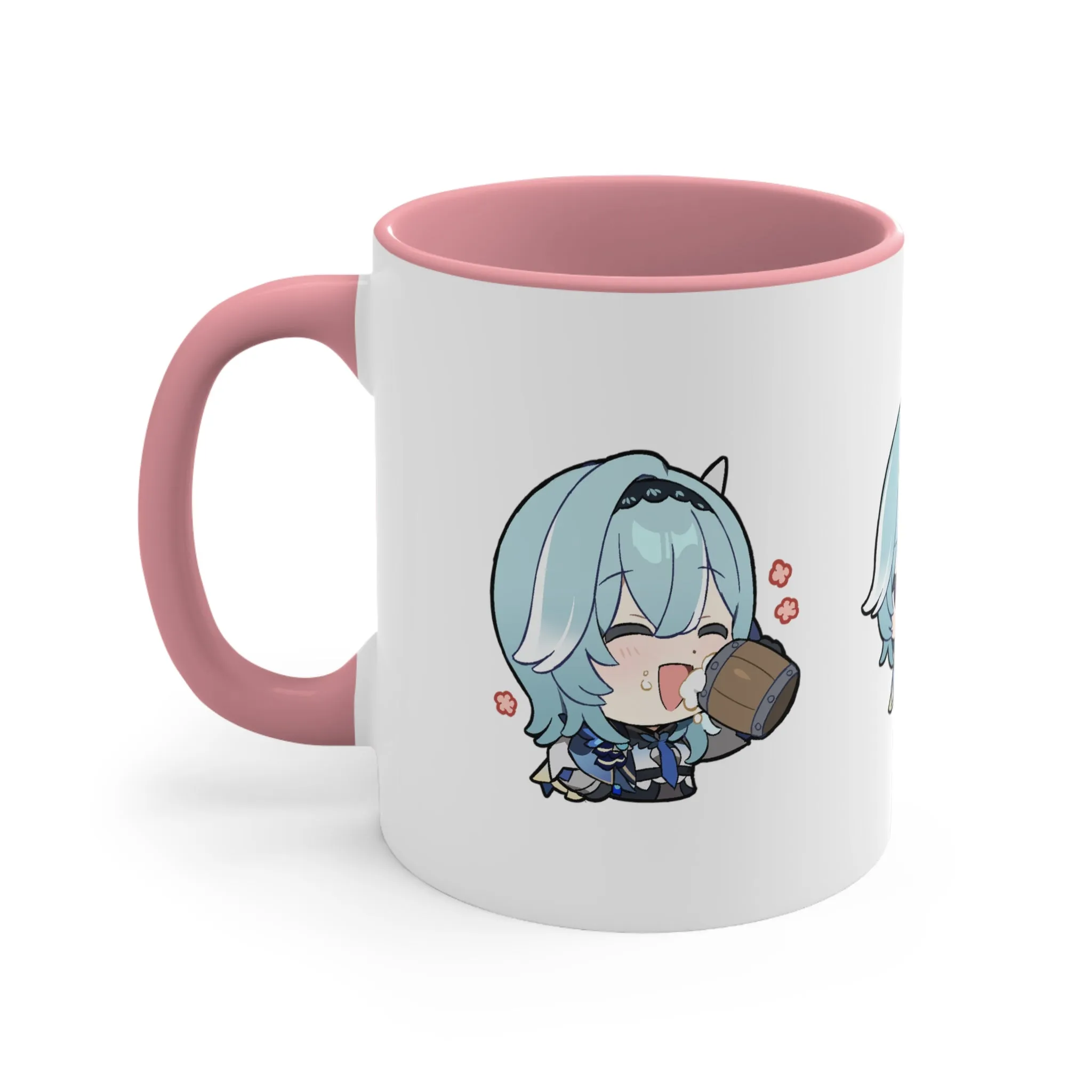 Eula Genshin Impact Accent Coffee Mug, 11oz Cups Mugs Cup Gift For Gamer Gifts Game Anime Fanart Fan Birthday Valentine's Christmas