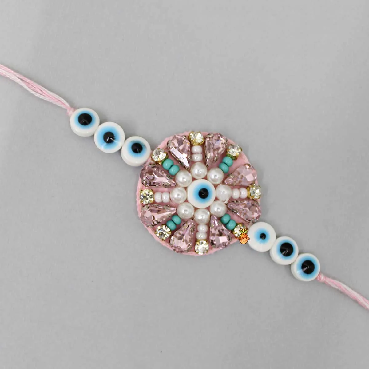 Evil Eye Pink Rakhi