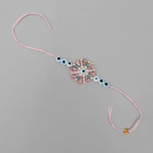 Evil Eye Pink Rakhi