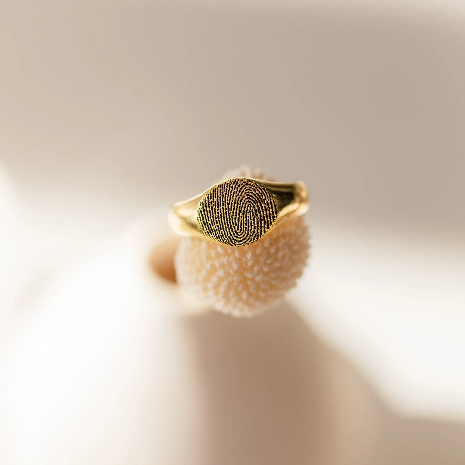 Fingerprint Signet Ring