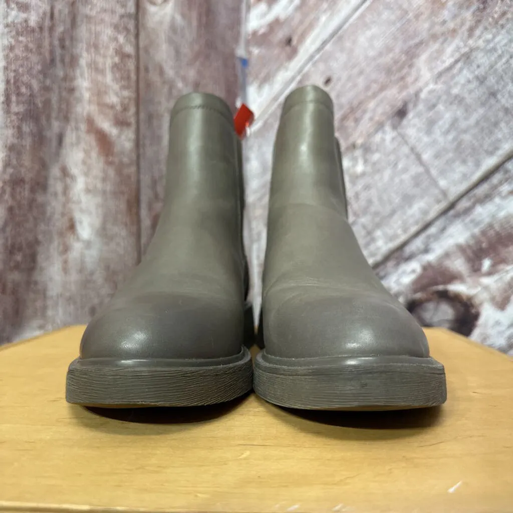 FRANCO SARTO OLIVE/GRAY SLIP ON BROOD BOOTS SZ 8.5 TCC