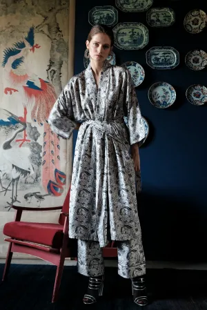 FRIDA RESILK-SILK KIMONO