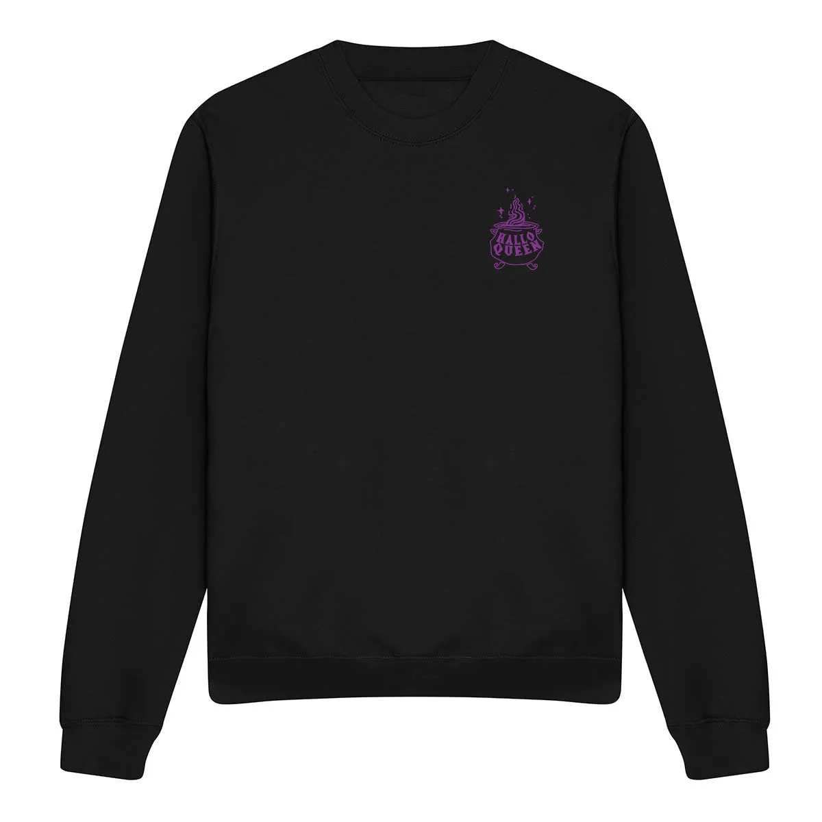 Halloqueen Halloween Embroidered Sweatshirt