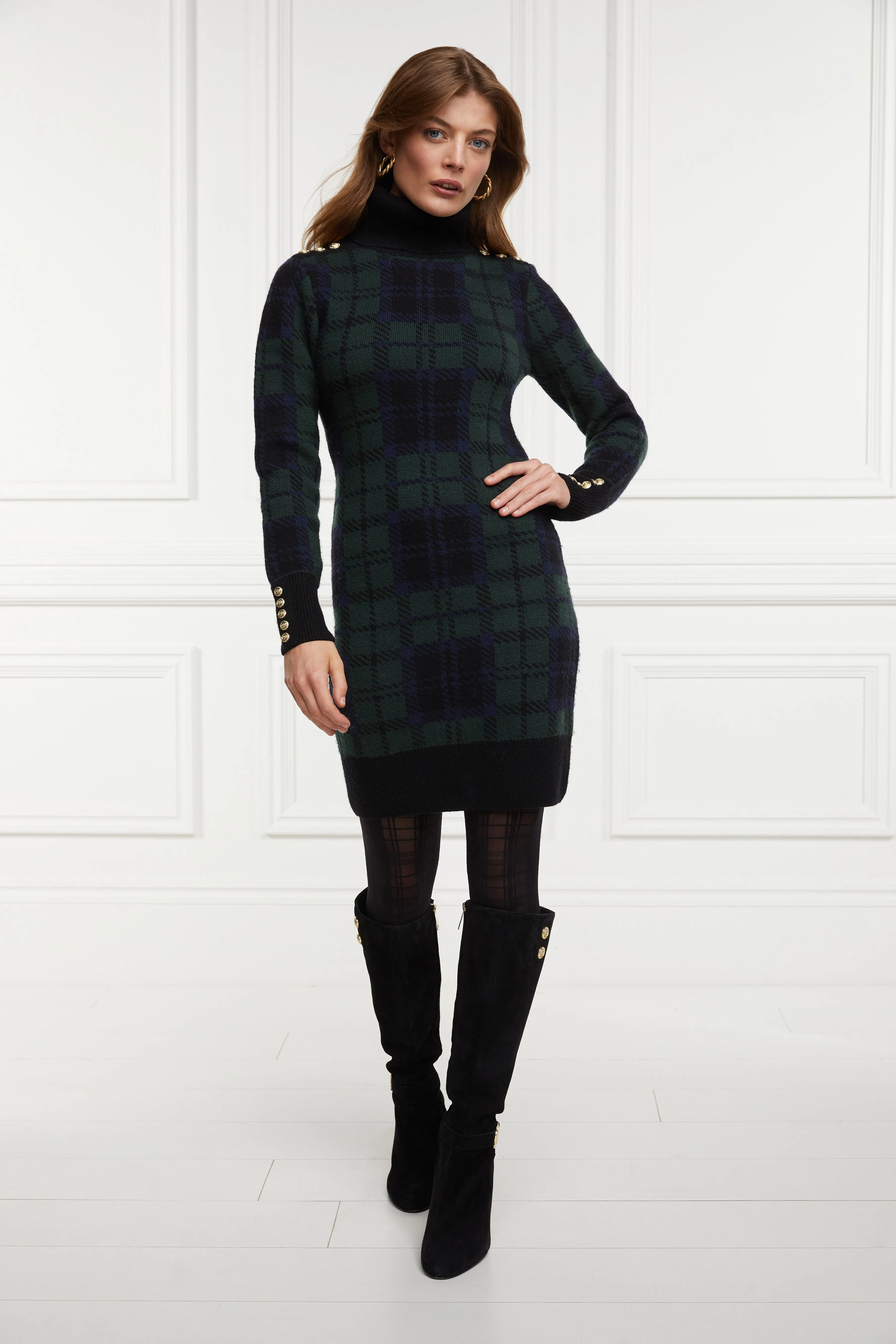 Heritage Jumper Dress (Blackwatch)