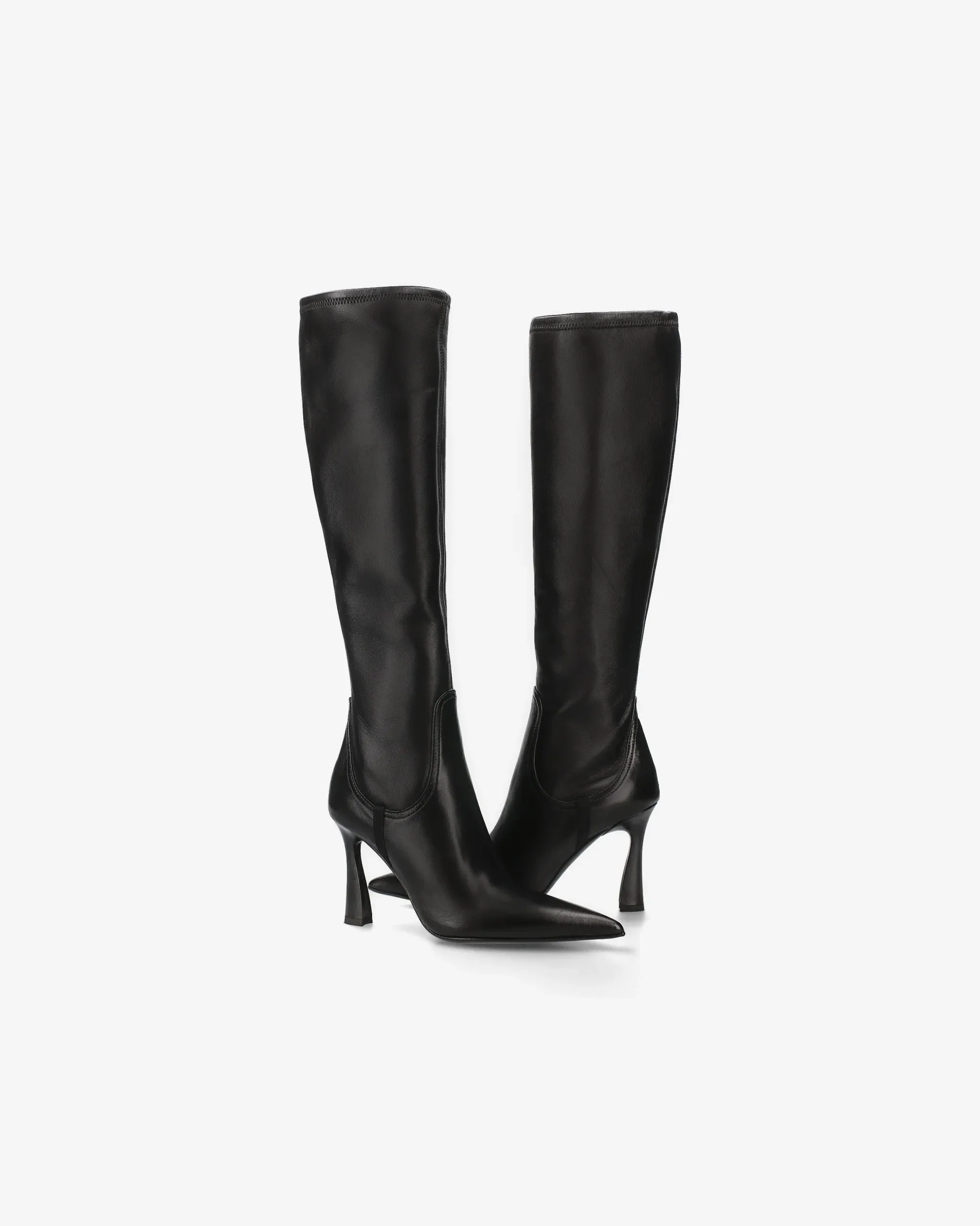 High boots in black nappa leather M6593C