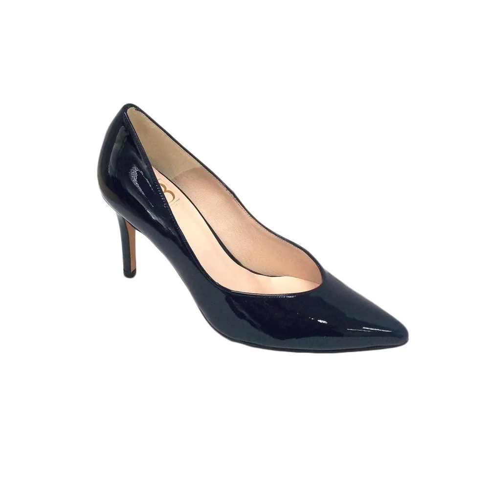 High Heel Patent Leather Court Shoe