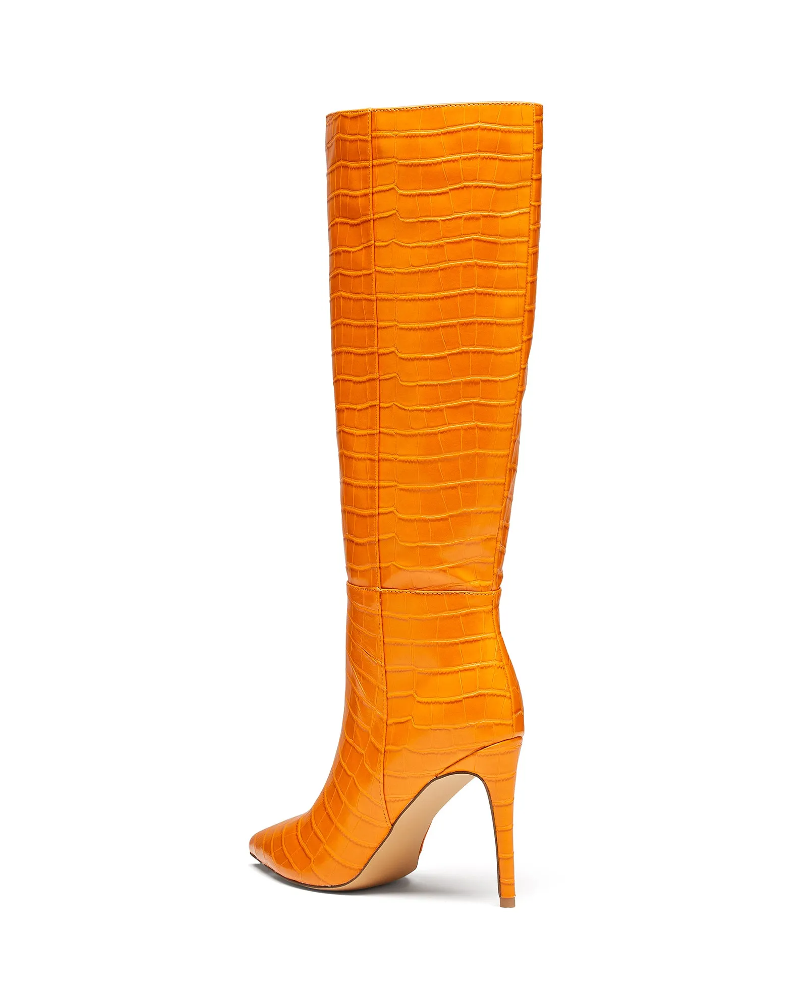 Icon Tall Boot Tangerine Croc