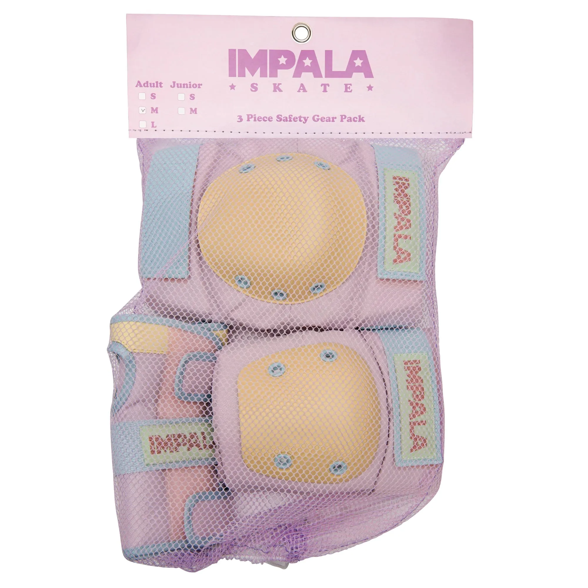 Impala Protective Set - Adult - (Pastel Block)