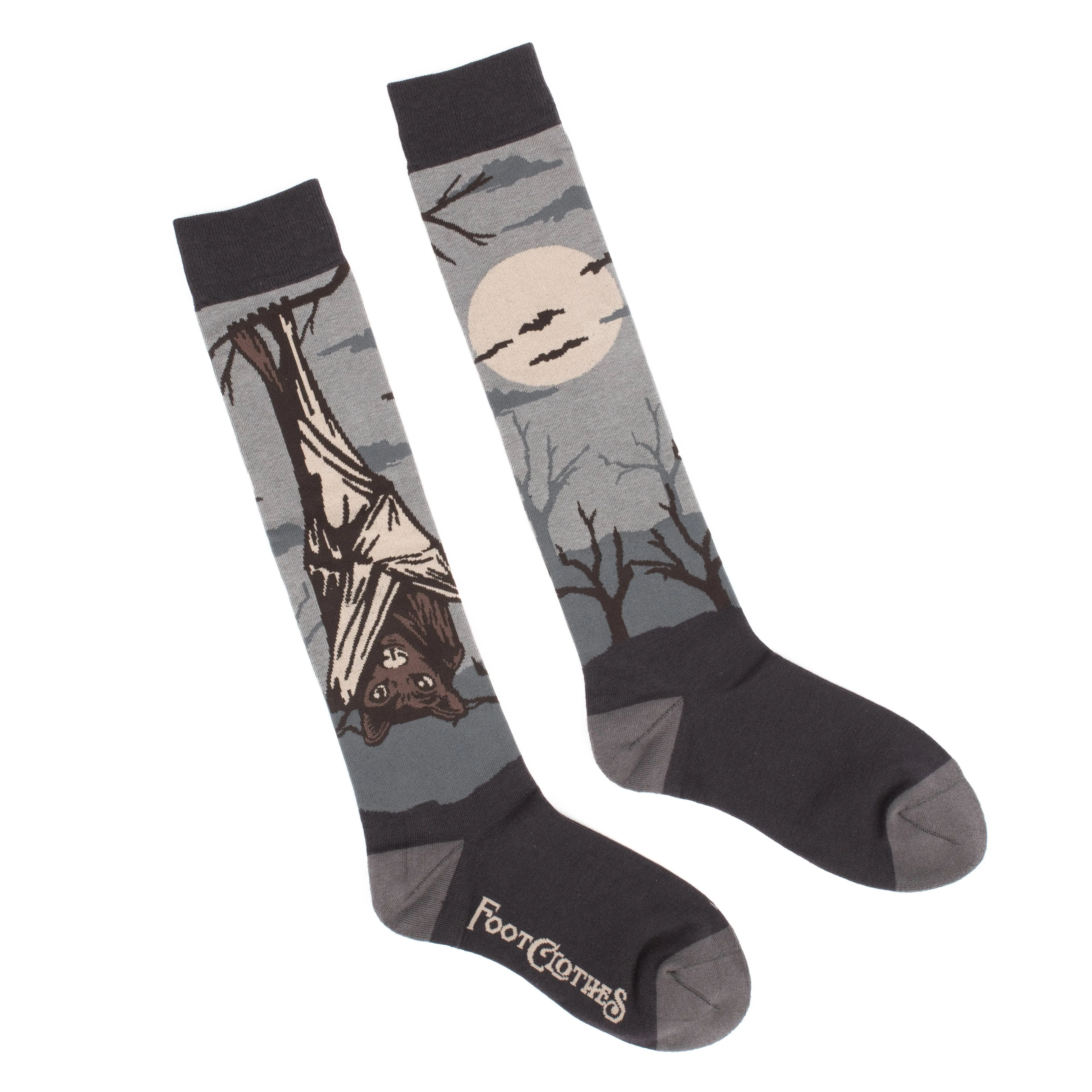 Instant Shipping! Bat Knee High Socks