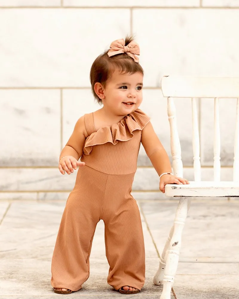 Jasmine Jumpsuit - Terracotta